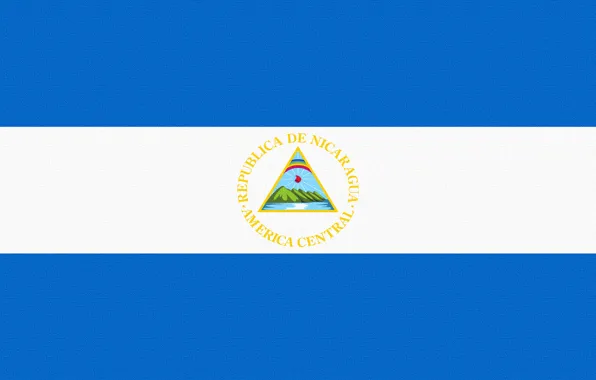 Picture Flag, Coat of arms, Nicaragua, Nicaragua