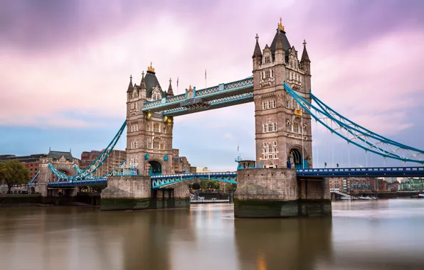 River, London, Tower bridge, Thames