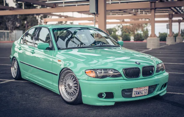 Picture BMW, BMW, three, Drives, E46, 3 series, Stance, 325i