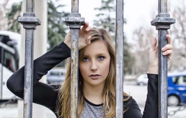 Look, girl, model, Patricia Perez, hair