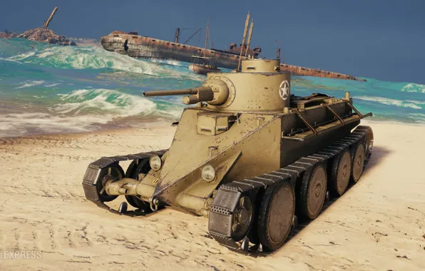 Picture Sand, USA, Tank, World of tanks, World of Tanks, 2022, ST-3, Convert. Medium Tank T3