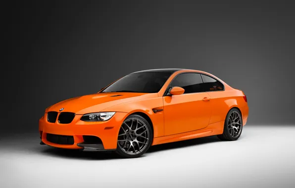 BMW, orange, E92
