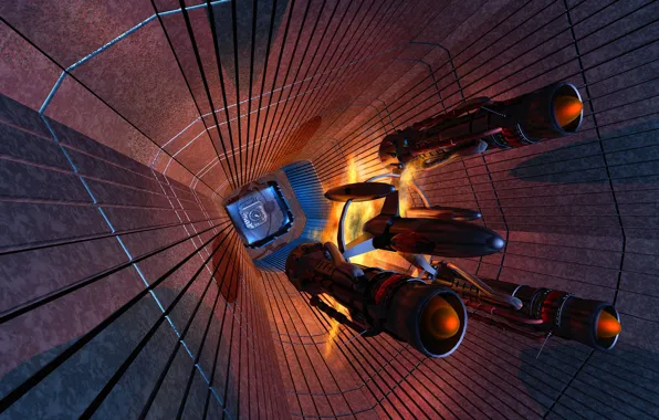 The tunnel, camera, Deceleration 5 G