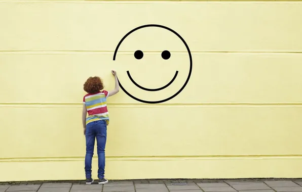 Smile, boy, smile, girl, smiley, young