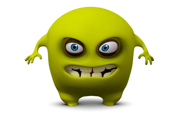 Monster, monster, cartoon, character, funny, cute