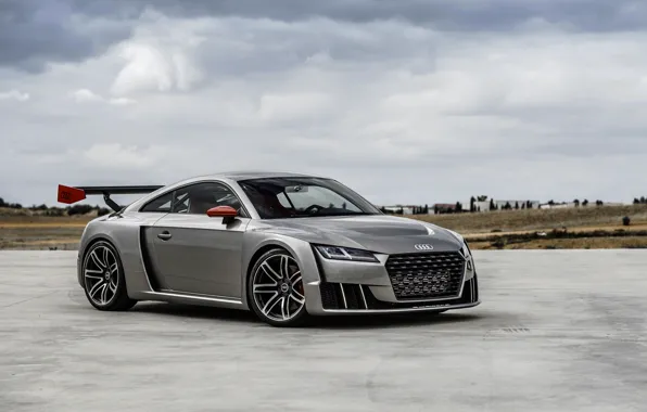 Picture Audi, front view, TT, Audi TT clubsport turbo concept