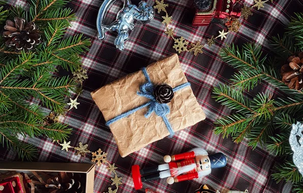 Background, holiday, gift, Wallpaper, toys, Christmas, picture, on the desktop