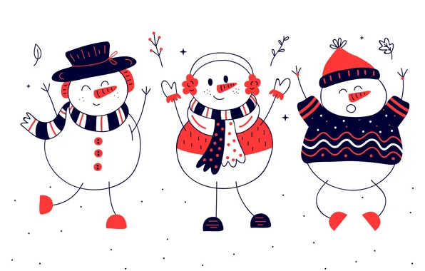 Joy, hat, figure, graphics, dance, hat, headphones, scarf