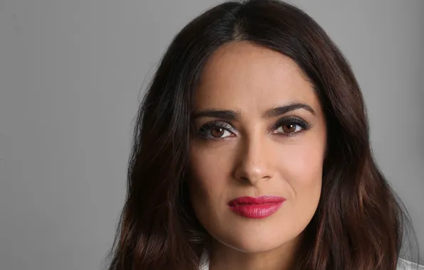Look, portrait, makeup, actress, singer, Salma Hayek, Salma Hayek, Director