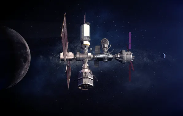 Space, fiction, station