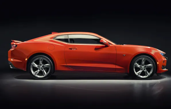 Wallpaper Chevrolet, Camaro, side view, 2SS, 2019 for mobile and ...
