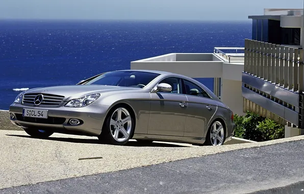 Sea, Villa, CLS, silver, MERCEDES-BENZ