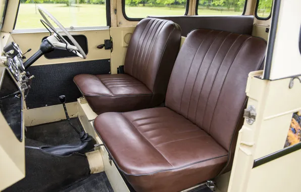 Interior, Skoda, Skoda, a lightweight off-road, Trekka, 1966–1973