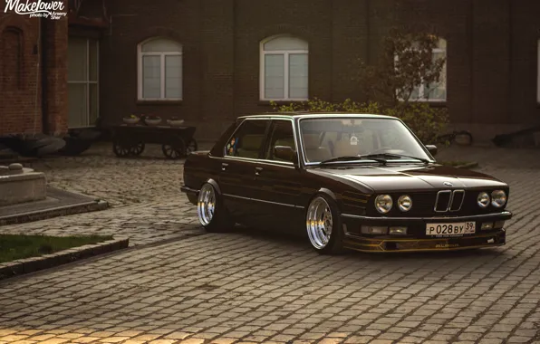 Picture BMW, E28, alphine