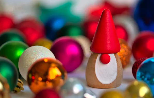 Balls, decoration, holiday, balls, toys, new year, Christmas, dwarf