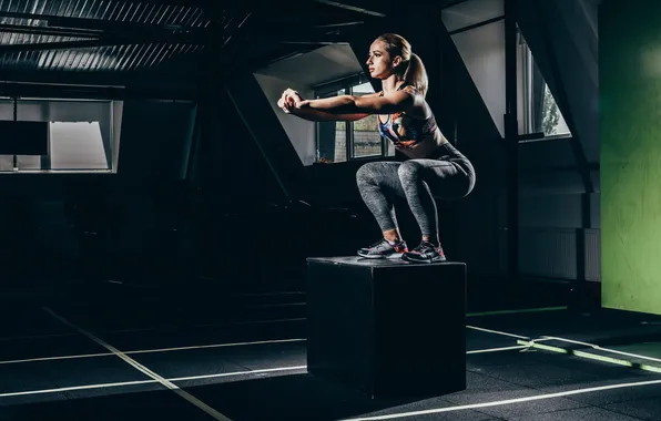 Jump, fitness, crossfit, technique, leg training