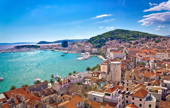 Sea, home, Croatia, Split