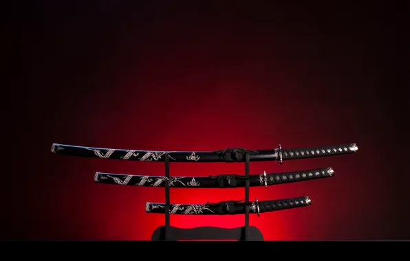 Picture metal, katana, Wakizashi, Aspect, Japanese swords