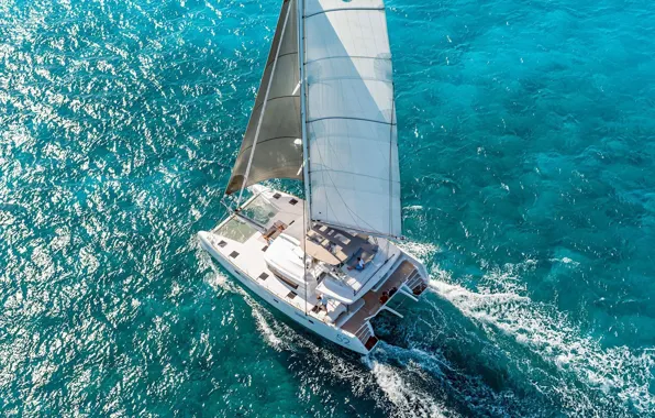 Sea, sail, catamaran, charter Сroatia