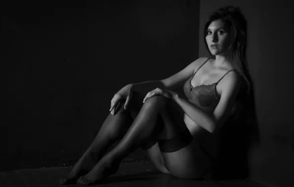 Look, model, linen, figure, legs, Serena