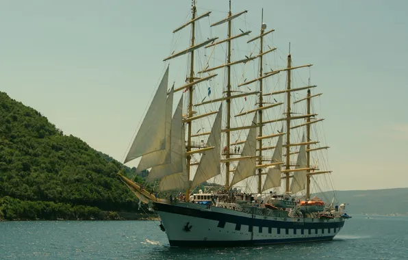 Ship, sailing, Star Clippers