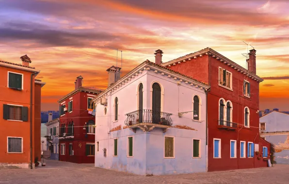 Italy, Venice, Burano island