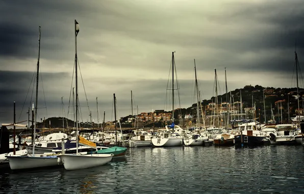 Yachts, boats, pier, port, photographer, Mariluz Rodriguez
