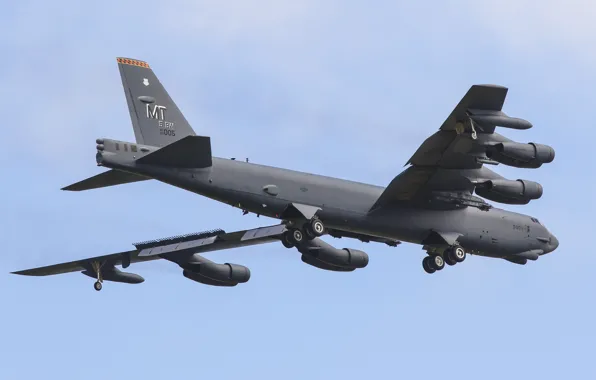 Boeing, bomber, strategic, heavy, STRATO fortress, B-52H