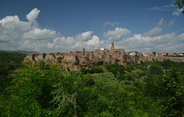 Home, Panorama, Italy, Building, Italy, Tuscany, Italia, Panorama