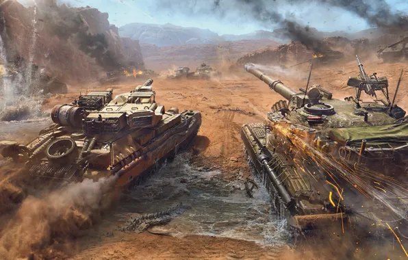 Tanks, world of tanks, Our game