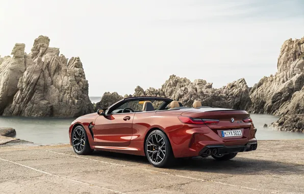 Shore, BMW, convertible, ass, 2019, BMW M8, M8, F91