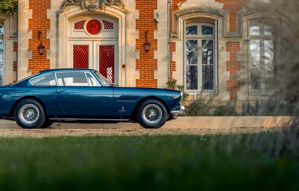 Picture Ferrari, blue, 1963, 250, Ferrari 250 GTE 2+2