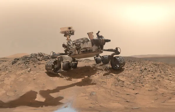 Picture Mars, the Rover, Curiosity, Curiosity