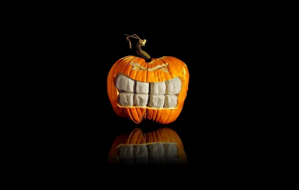 Picture holiday, teeth, pumpkin, heluin