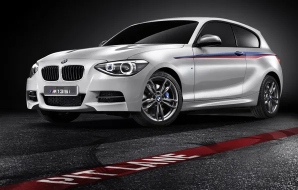 White, bmw, BMW, concept, penny, twilight, the front, hatchback