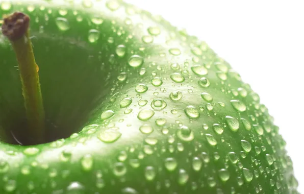 Apple, Green, Wet