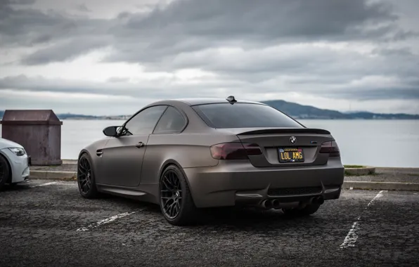 Clouds, E92, Matte Black, M3