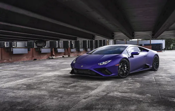 Picture Lamborghini, Purple, VAG, Huracan, Sight