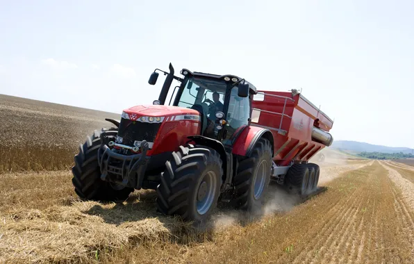Tractor, agriculture, farming, Massey Ferguson, 8690