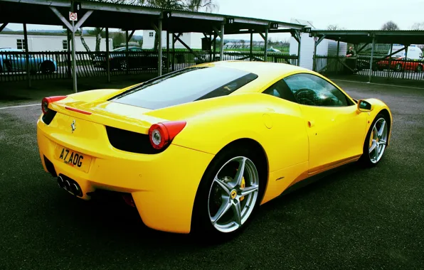 Picture machine, auto, Ferrari