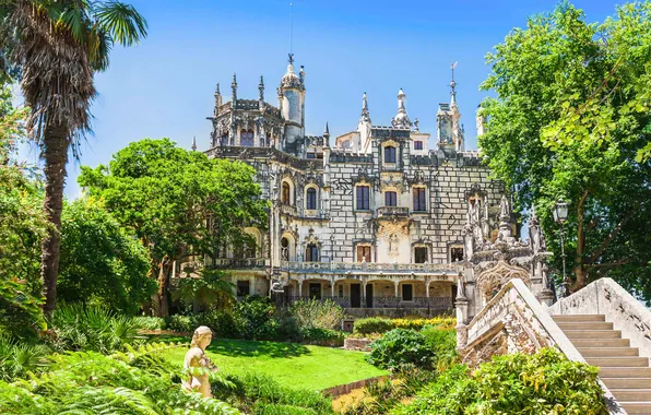 Picture Portugal, Lisbon, Quinta da Regaleira, Sintra region