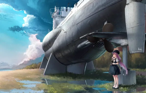 Girl, Dirigible, zhanjian shaonu