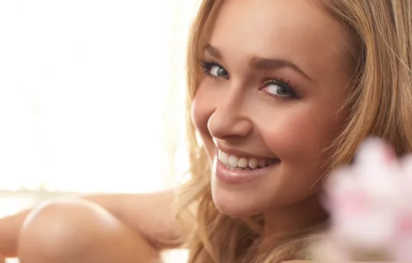 Picture face, smile, hair, actress, Hayden panettiere, Hayden panettiere