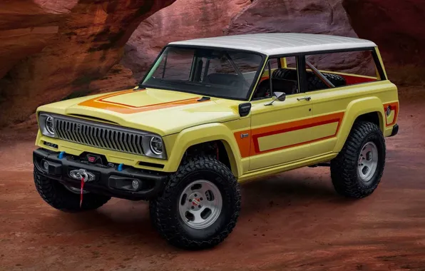 Jeep, exterior, Jeep, 4xe Concept, Jeep Cherokee SJ 4xe