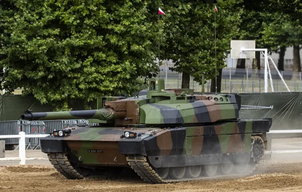 Modern, tank, combat, French, main, Leclerc