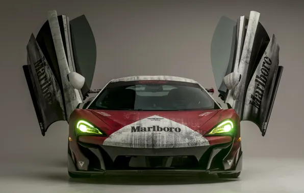 McLaren, front view, Vorsteiner, 2018, Marlboro, 570S