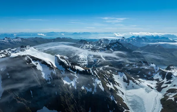 Picture mountains, norway, lofoten