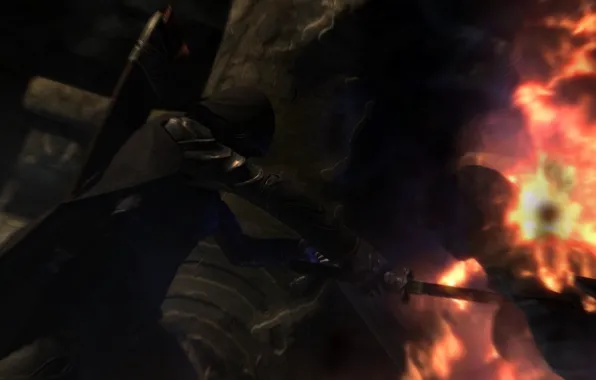 The game, spirit, sword, 2011, skyrim