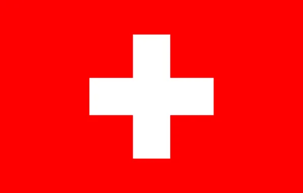 Red, cross, flag, red, Switzerland, cross, fon, flag