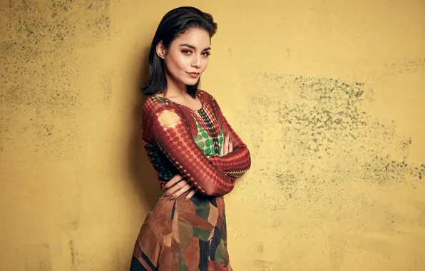 Look, girl, pose, nails, Vanessa Hudgens